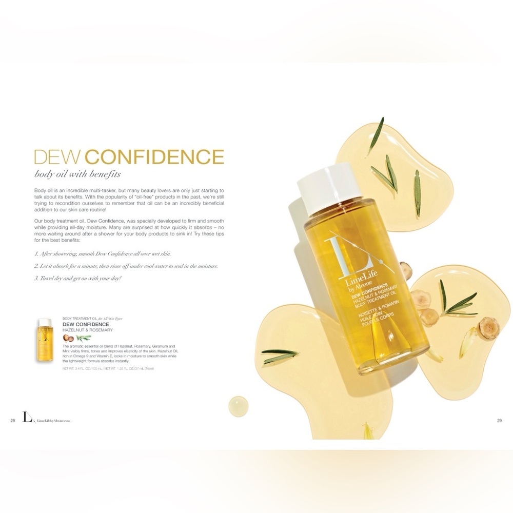 Dew Confidence Oil - Gold